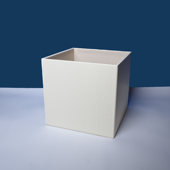 Fluted Cube Bin