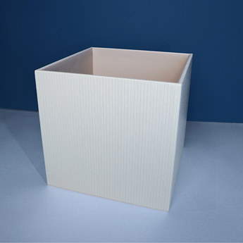 Fluted Cube Bin