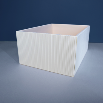 Fluted Storage Bin